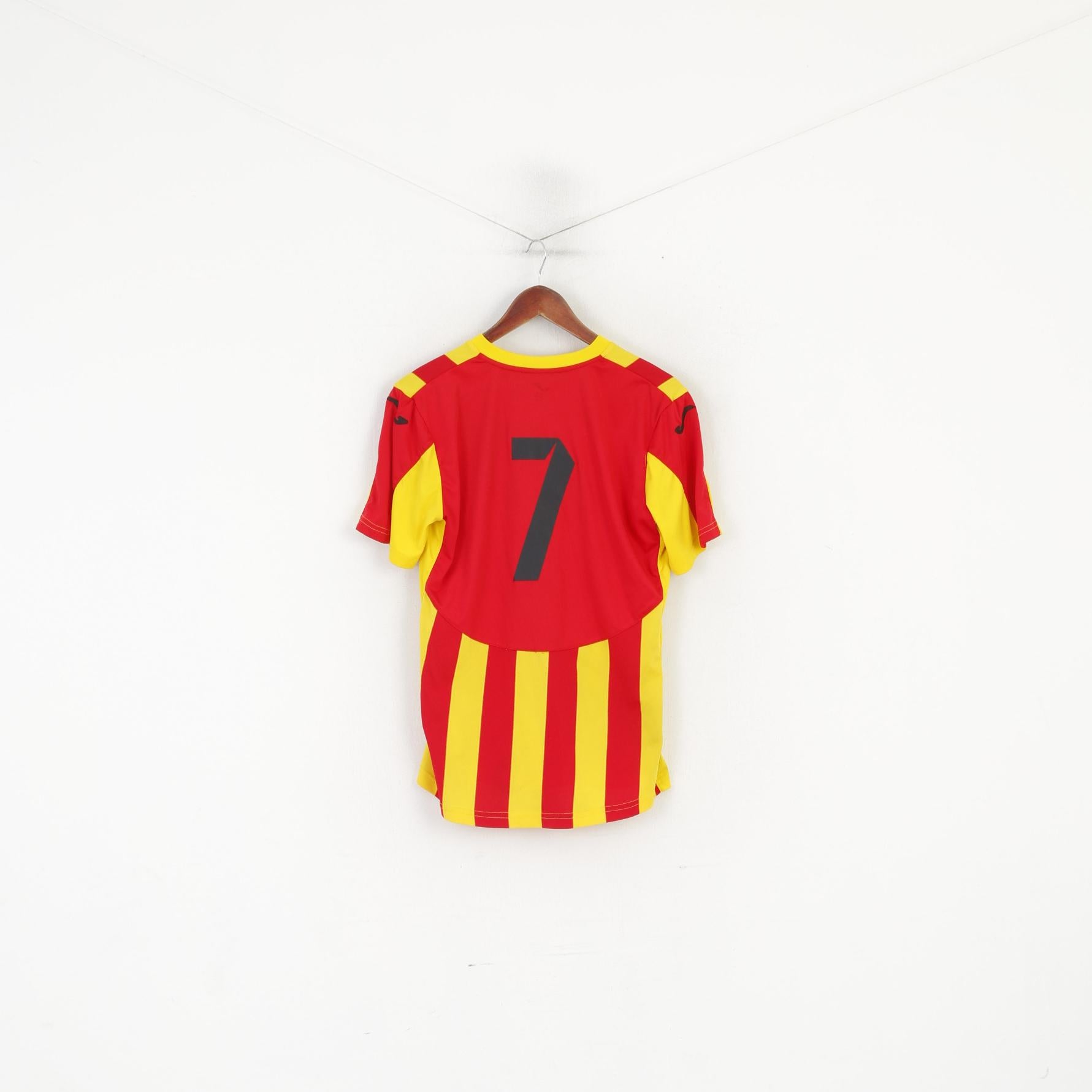 Maglia da uomo Joma Sacriston CVFC Maglia gialla Football Club Vintage n. 7