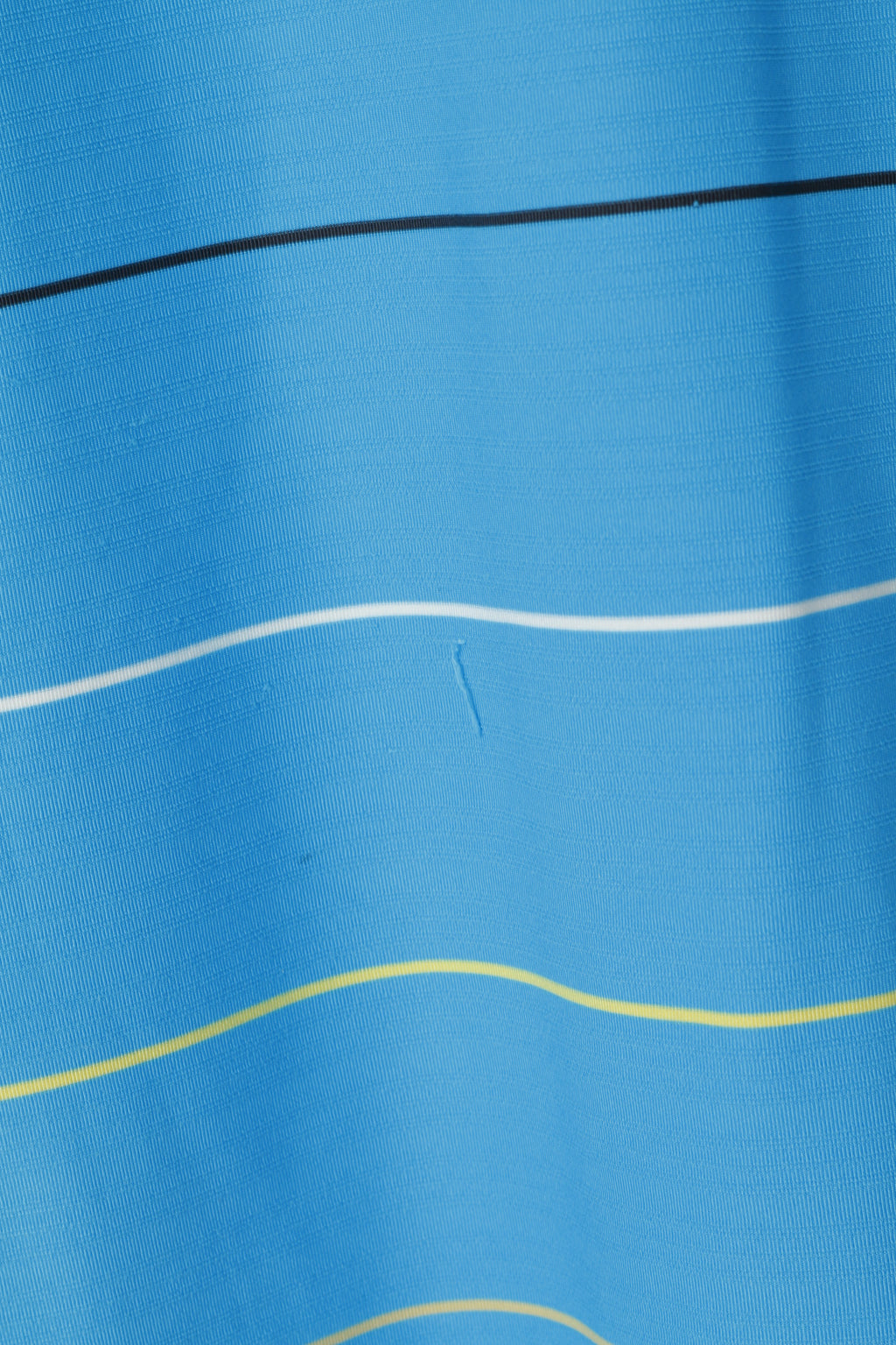 Nike Golf Men L Polo Shirt Turquoise Striped Sport Stretch Activewear Top