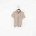 Penguin Polo Homme Beige Coton Heritage Slim Fit Manches Courtes Haut Uni