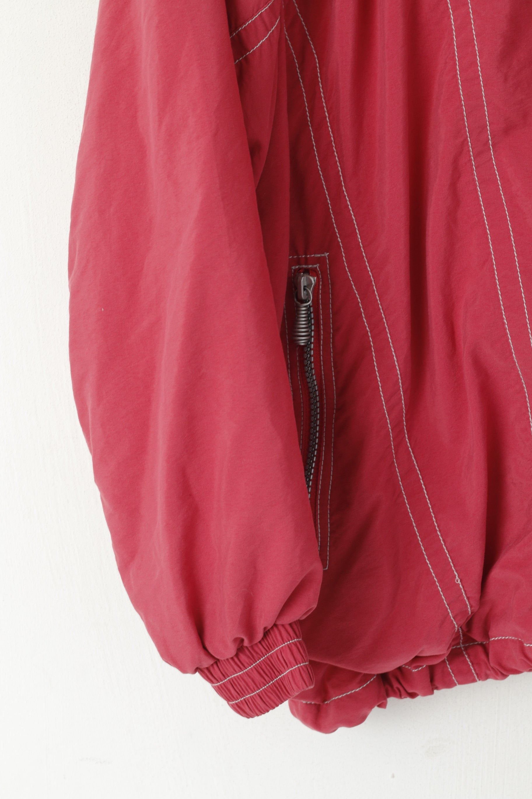 Killtec Femmes 40 12 M Bomber Veste Rose Vintage Sport Nylon Mélange Haut