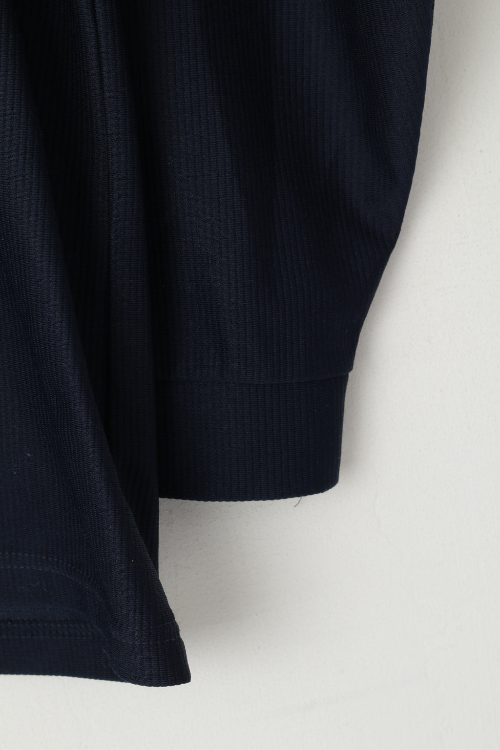 CAT Hommes M Chemise Marine Brillant Rétro Manches Longues Col V Workwear Top