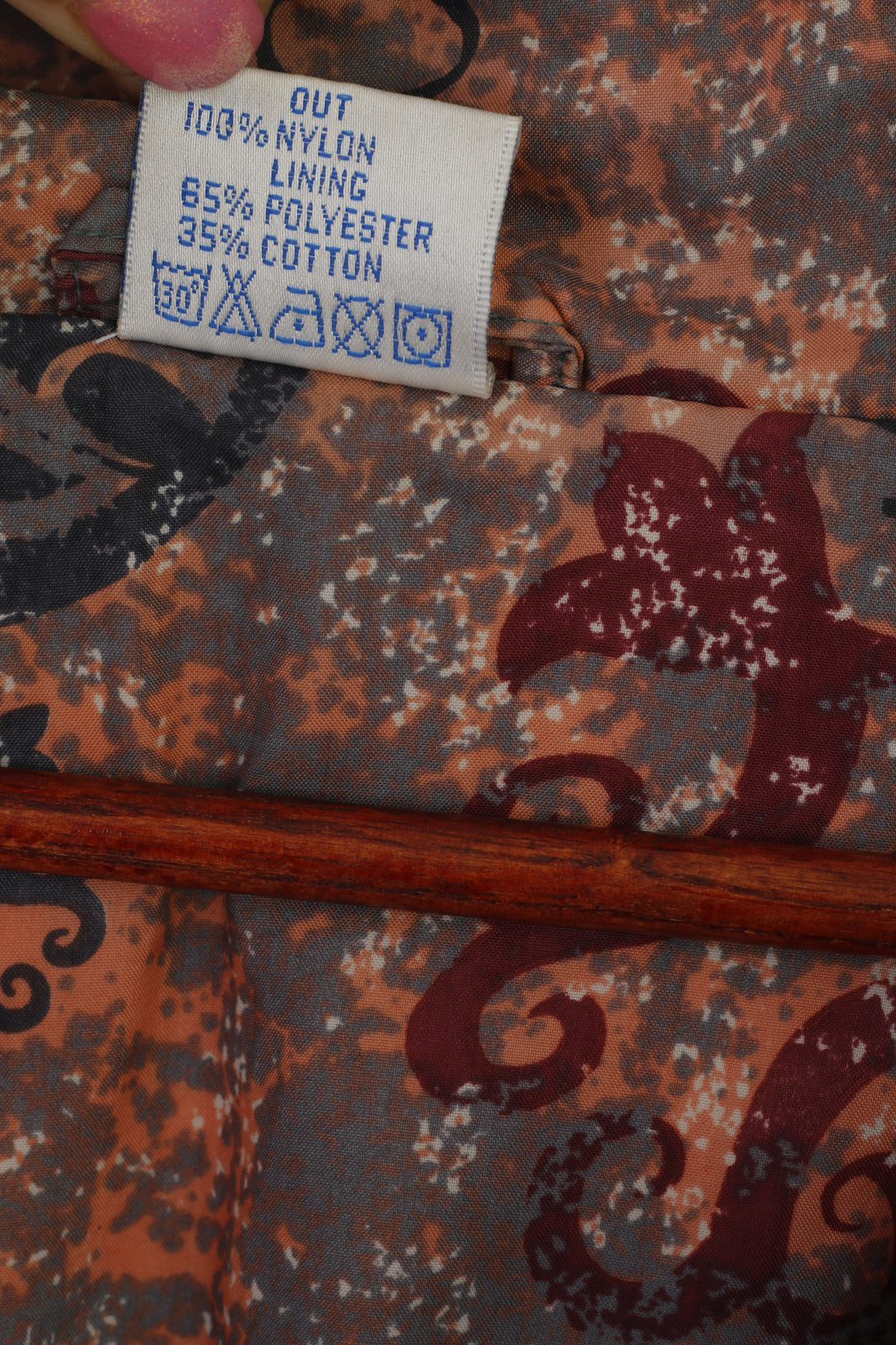 Etirel Hommes M Bomber Veste Vert Vintage Brillant Nylon Festival Full Zip Sport Top