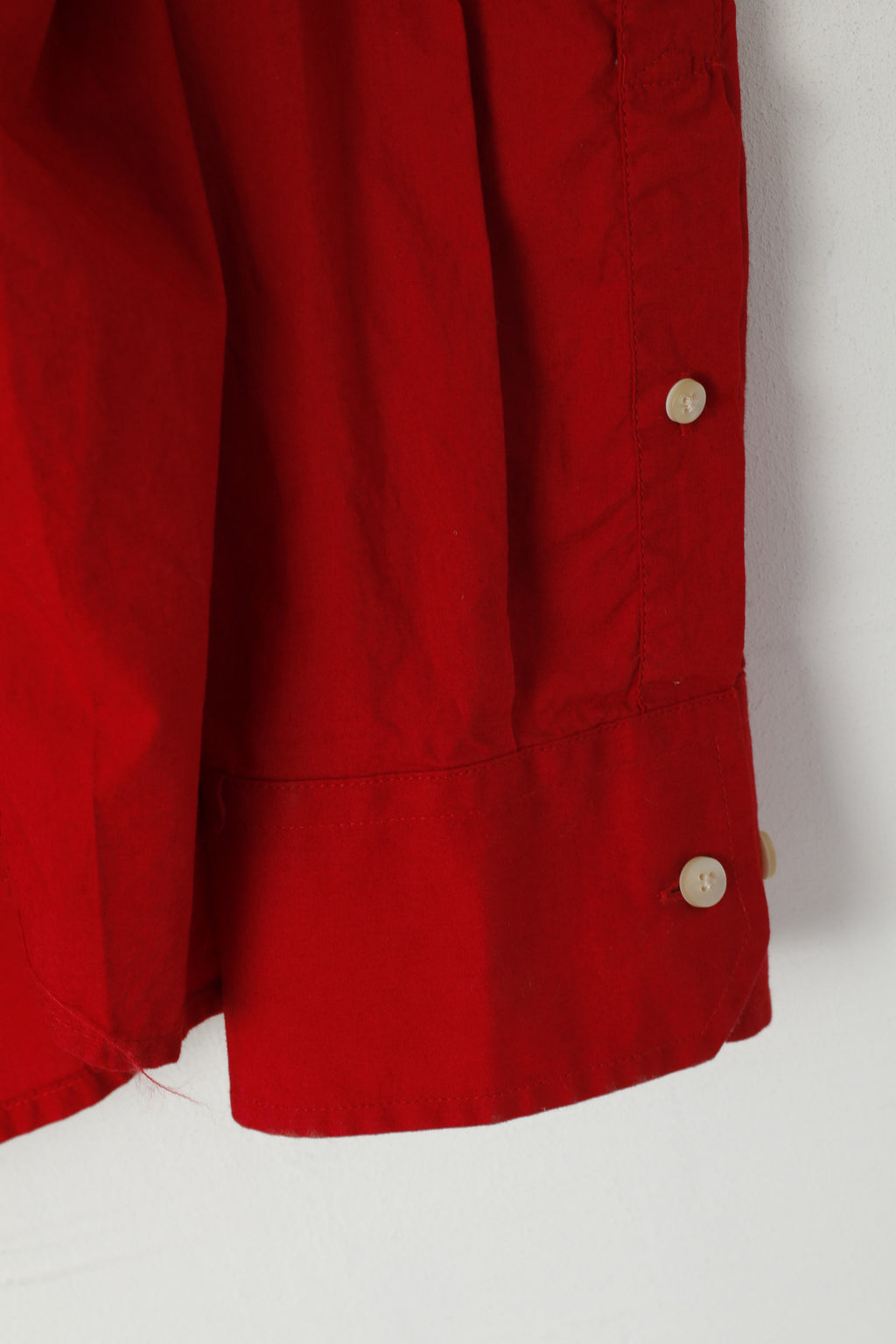 New La Martina Men XXL Casual Shirt Maroon Cotton Las Vegas Poker Polo Long Sleeve Top