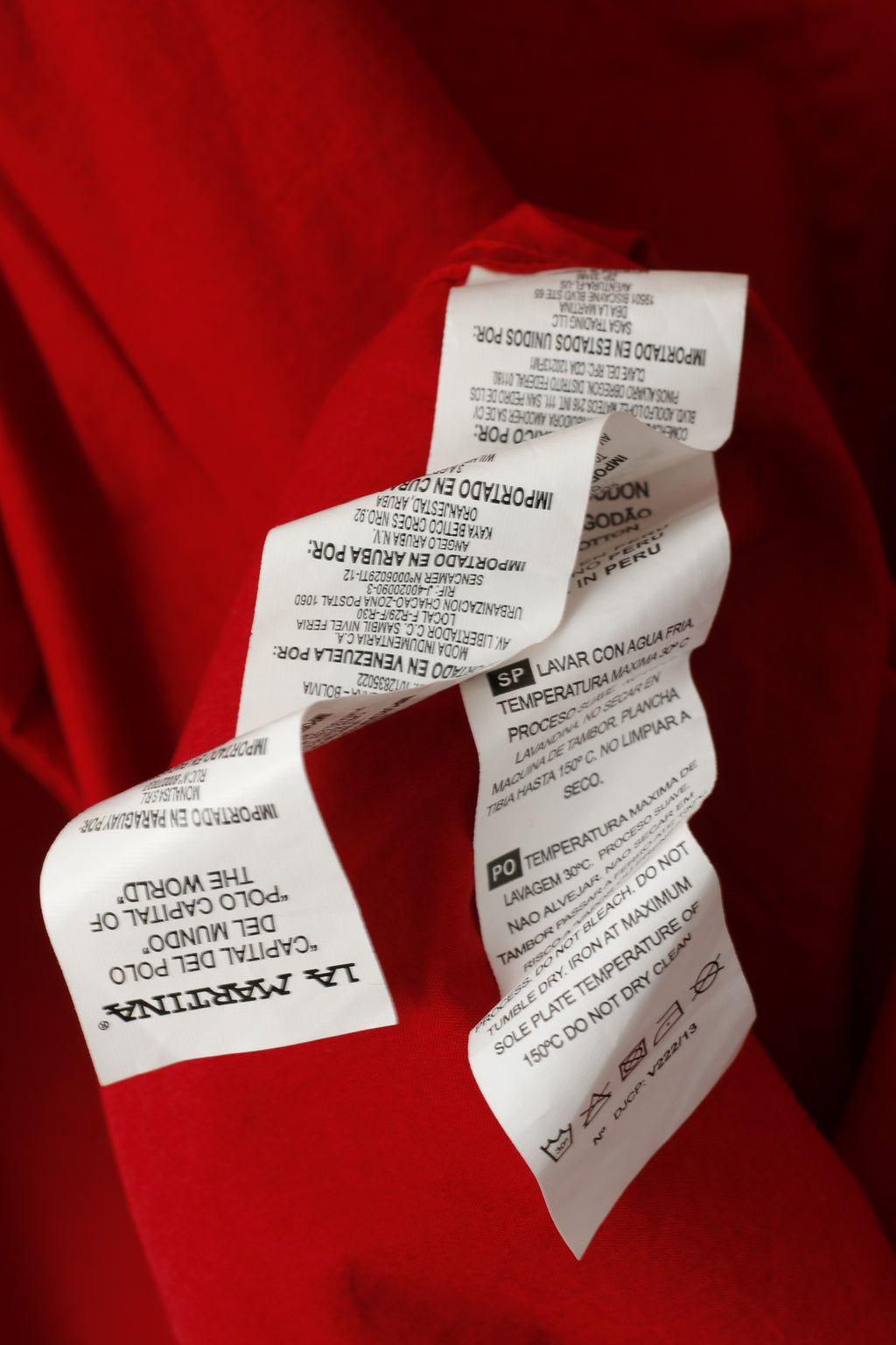 New La Martina Men XXL Casual Shirt Maroon Cotton Las Vegas Poker Polo Long Sleeve Top