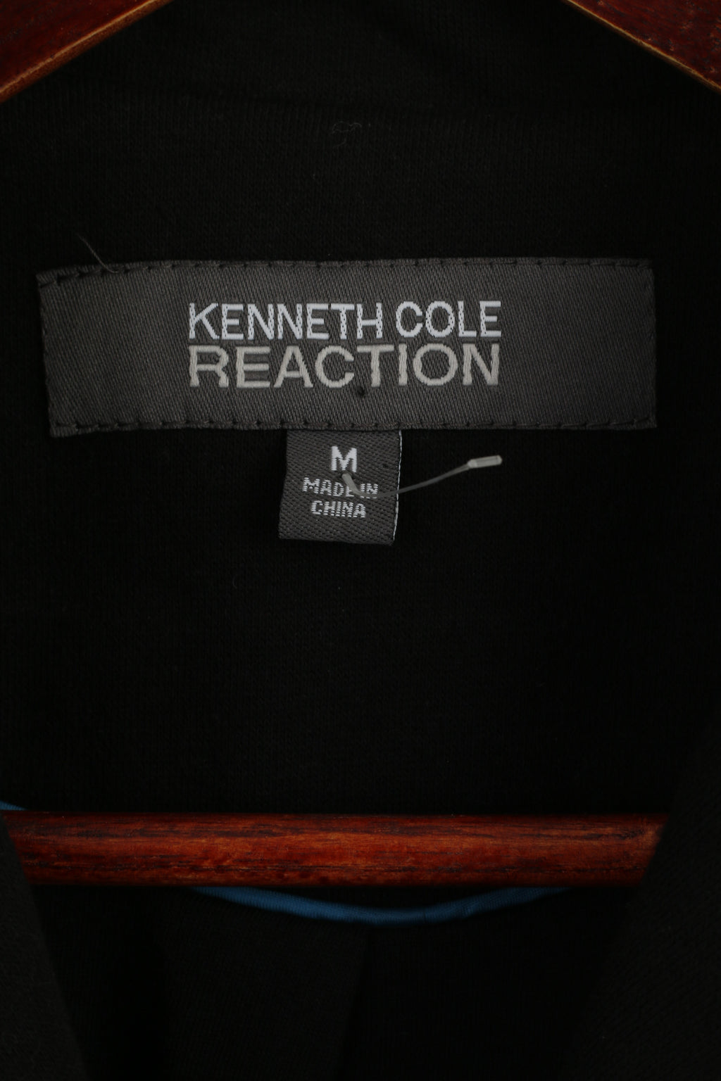 Kenneth Cole Reaction Women M Jacket Black Soft Cotton Belted Fit Casual Top