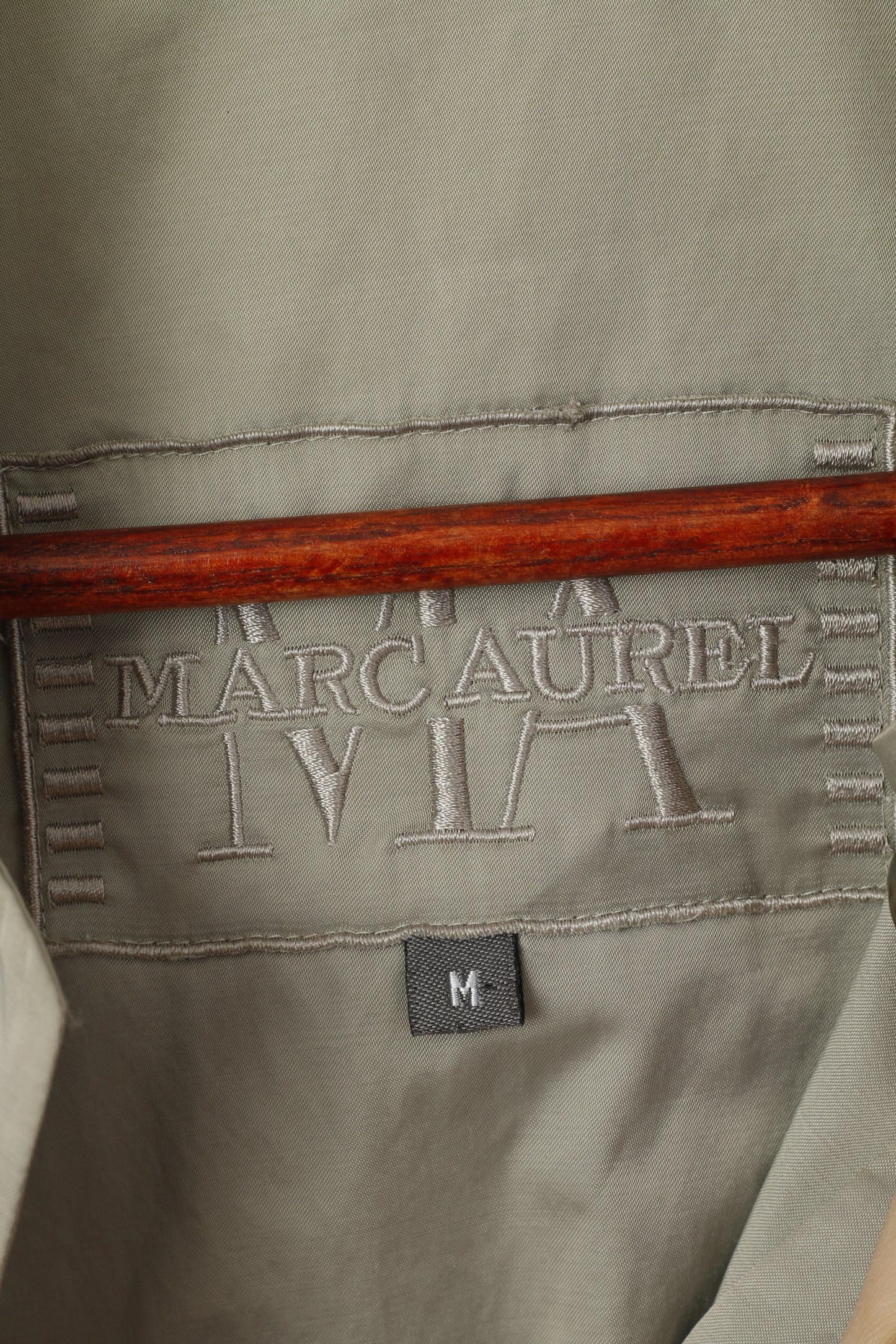 Cappotto Marc Aurel da donna M Argento lucido classicoTop con tasche in misto cotone e nylon