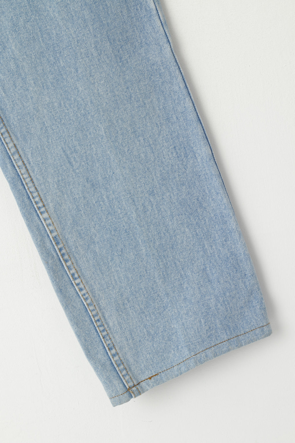 Thomas Burberry Women 34 Trousers Vintage Jeans Light Blue High Waist Pants