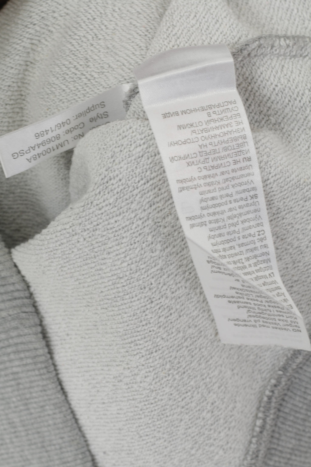 Felpa da uomo Umbro in cotone grigio Pitea Summer Games 2010 Sport Felpa con cappuccio