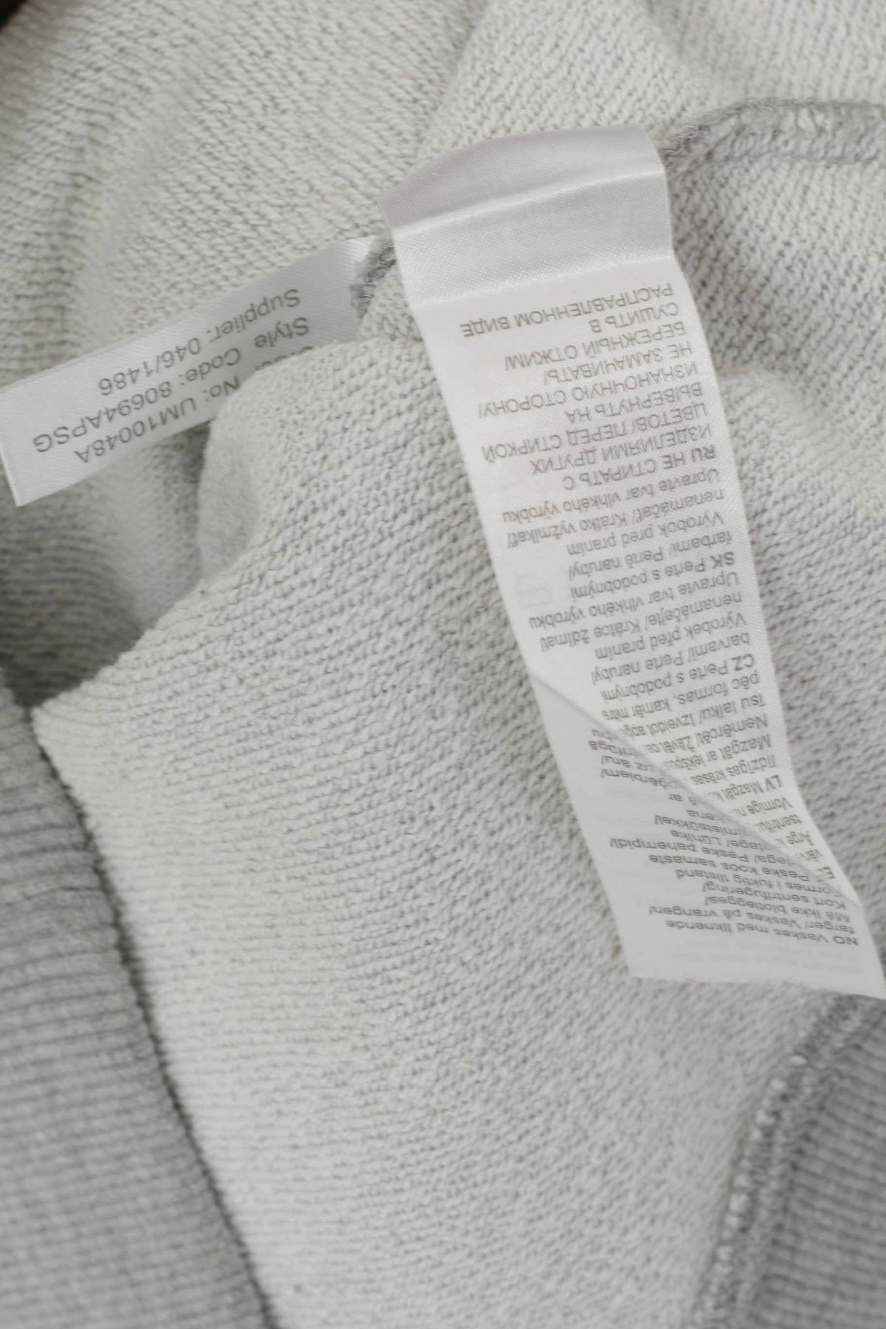 Felpa da uomo Umbro in cotone grigio Pitea Summer Games 2010 Sport Felpa con cappuccio