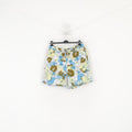 Speedo Men XL Shorts Brown Floral Nylon Swim Hawaii Mesh Lined Drawstring