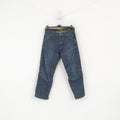 G-Star RAW Men 33 Jeans Trousers Navy Denim Cotton Elwood Loose 5620 Pants