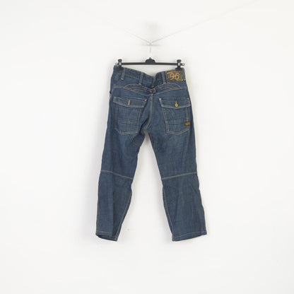 G-Star RAW Men 33 Jeans Trousers Navy Denim Cotton Elwood Loose 5620 P –  Retrospect Clothes