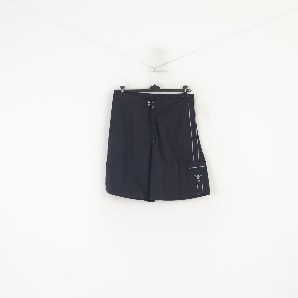 Chiemsee Men 32 M Shorts Black Nylon Waterproof Beach Summer Bermuda