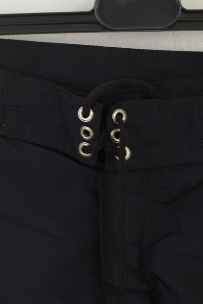 Chiemsee Uomo 32 M Pantaloncini Bermuda estivi da spiaggia impermeabili in nylon nero