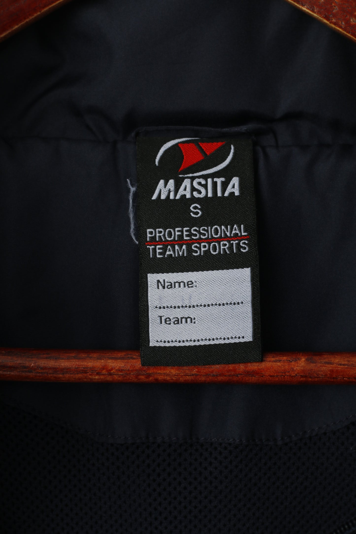 Masita Men S Jacket Navy Walton North End Football Hidden Hood Activewear Top