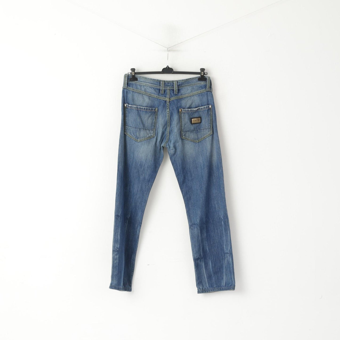 Casucci King Jeans Homme 36 50 Jeans Pantalon Marine Coton Denim Pantalon Droit