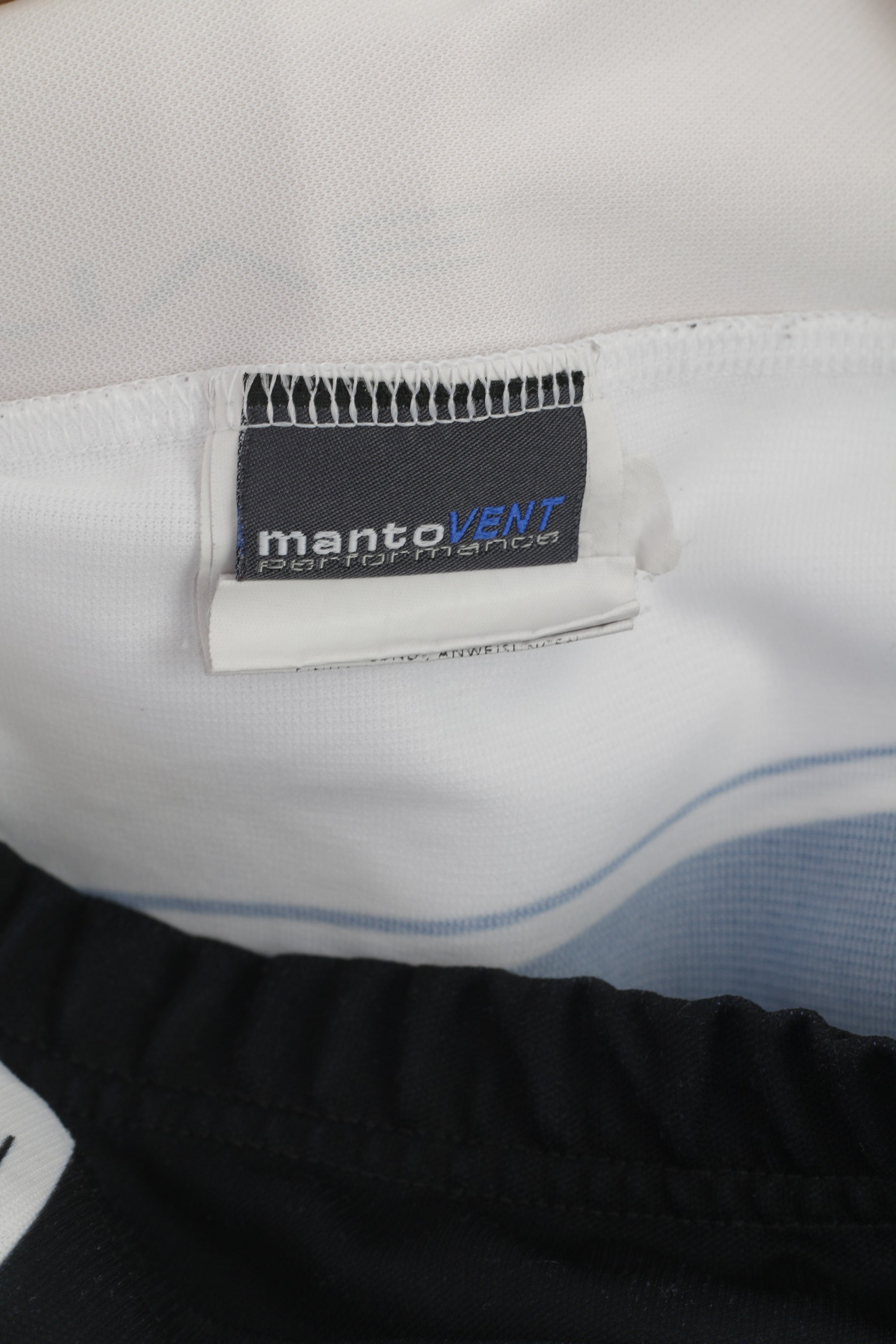 Nalini Hommes L Chemise de Cyclisme Blanc Manches Amovibles Italie Full Zip Bike Pro Wear