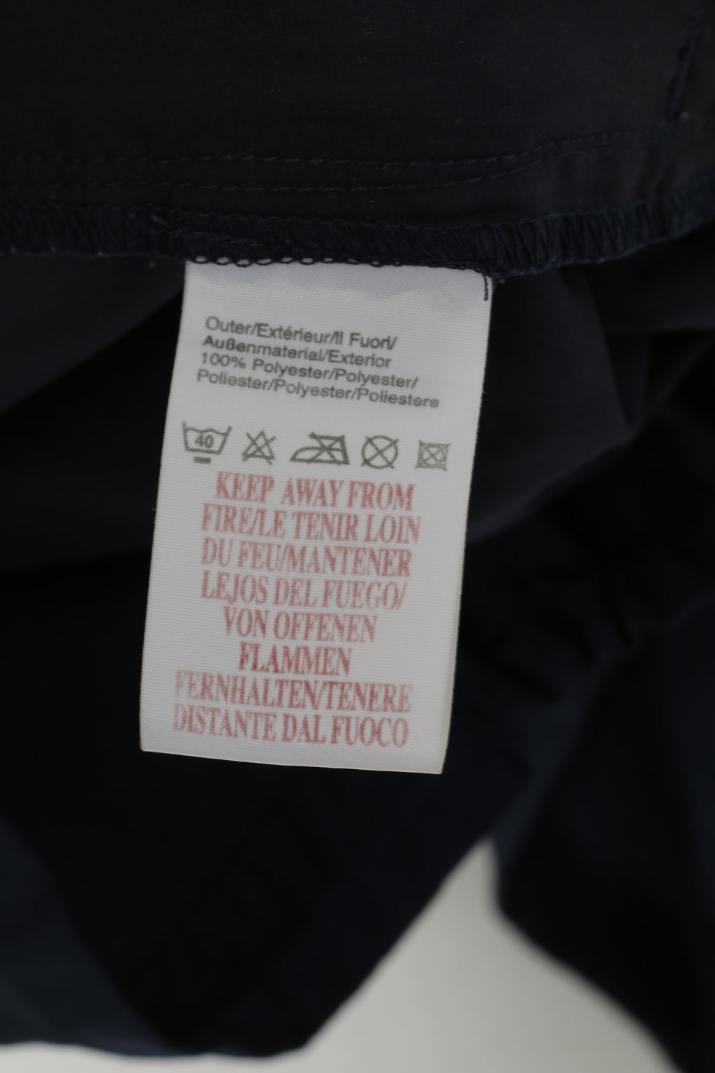 Umbro Boys XLB 158 Jacket Navy Ireland Irish Football Association Zip Up Top