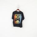 Port &amp; Company T-Shirt XL pour hommes, en coton noir, niveau graphique, haut de jeu complet