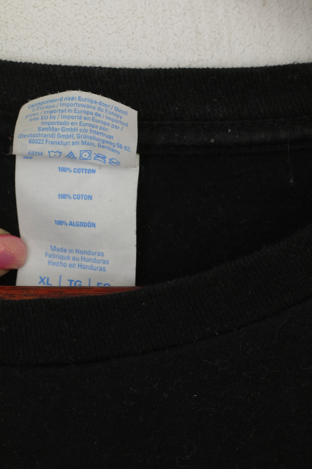 Port & Company Men XL T-Shirt Black Cotton Graphic Level Complete Game Top