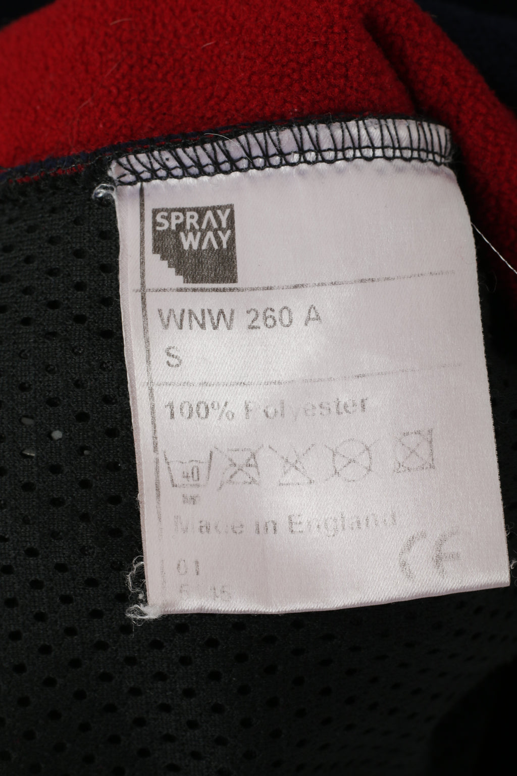 Sprayway Men S Fleece Top Navy Vintage Activewear Outdoor Sweatshirt Top