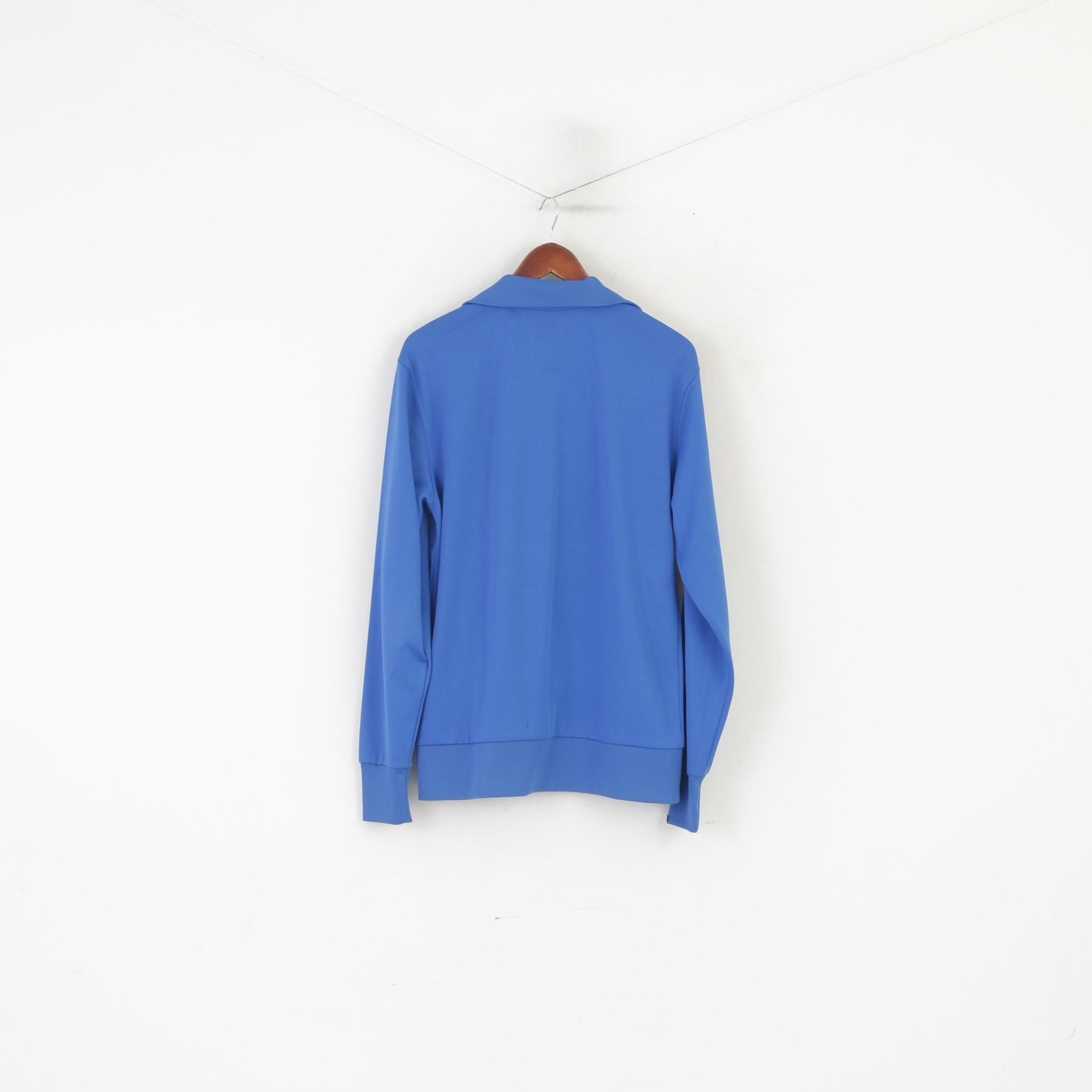 G-Star Raw Men XL (L) Sweatshirt Blue Shiny  Bobby Vest Full Zipper Sport Track Top