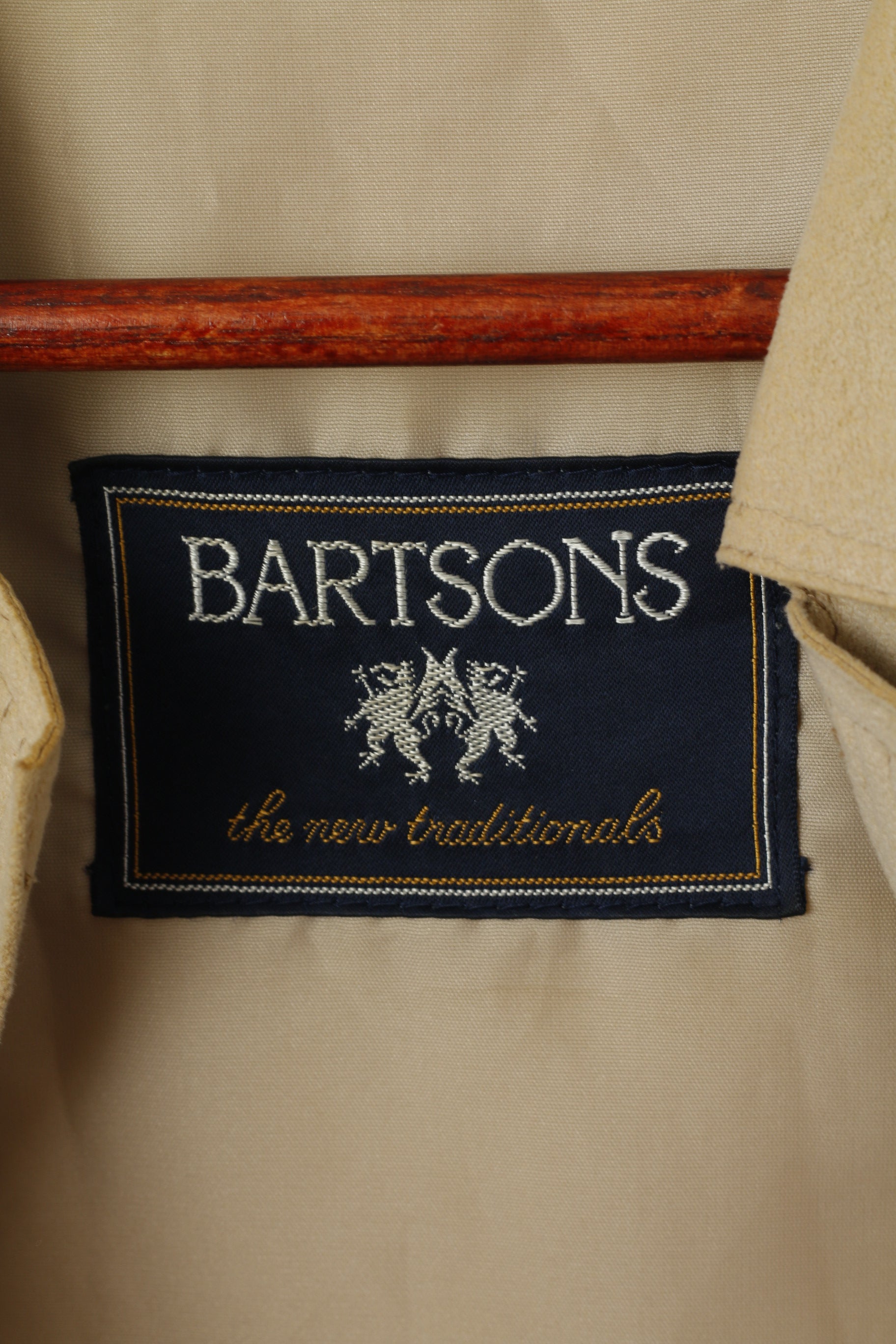 Bartsons Femmes 14 42 Blazer Beige Mince Daim Imitation Veste à Un Bouton