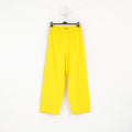 Base Camp Men L Trousers Yellow Polyurethan Outdoor Hiking Waterproof Pants