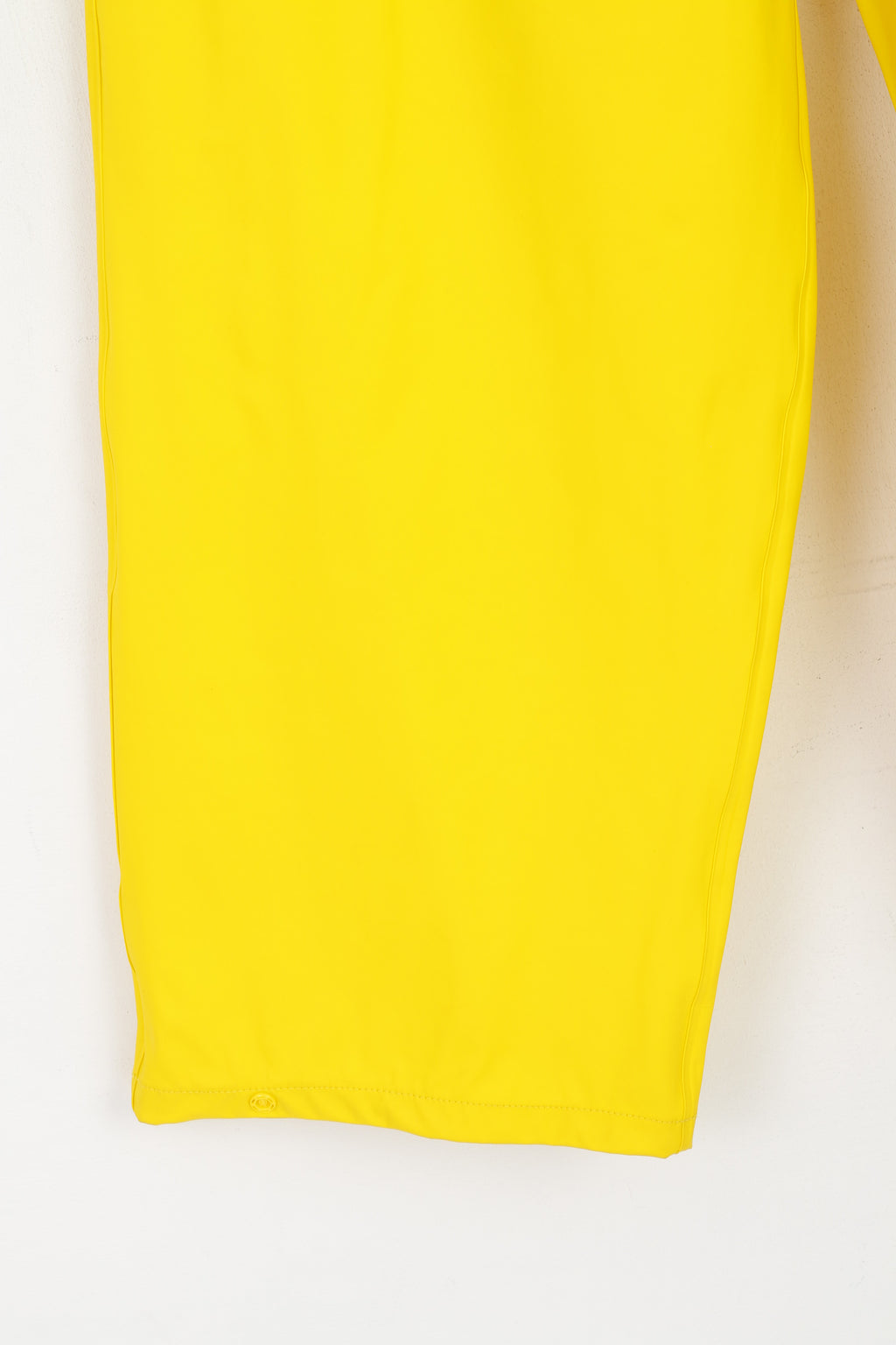 Base Camp Men L Pantalon Pantalon imperméable de randonnée en plein air en polyuréthane jaune