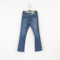 Hollister California Men 32 Jeans Trousers Navy Blue Cotton Classic Denim Pants