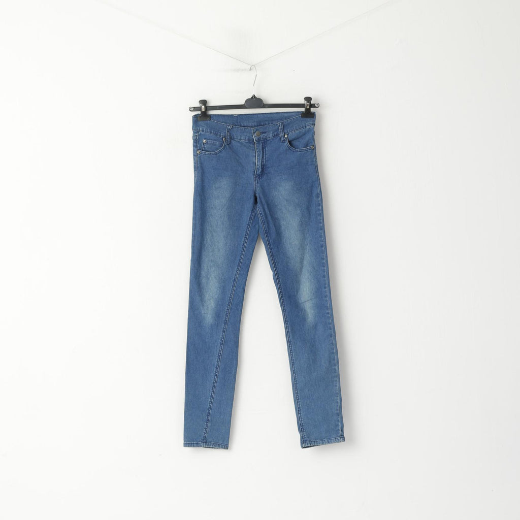 Cheap Monday Femme 28 Jenas Pantalon Skinny En Denim Serré En Coton Bleu