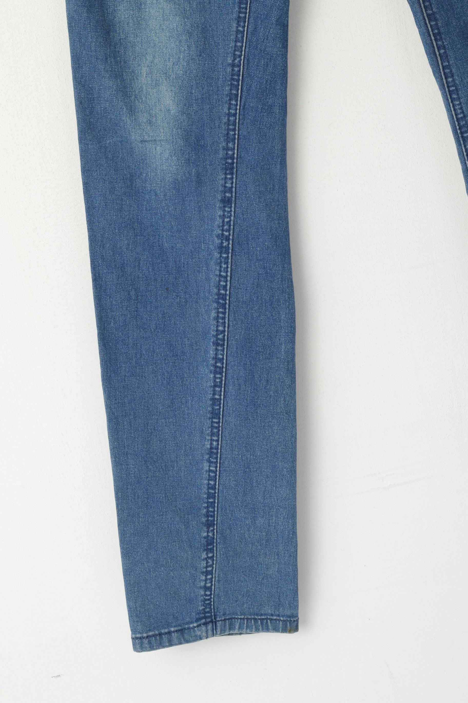 Cheap Monday Femme 28 Jenas Pantalon Skinny En Denim Serré En Coton Bleu