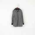 Kangourous femmes 14 40 M manteau gris fermeture éclair complète à capuche doublé haut de Sport classique