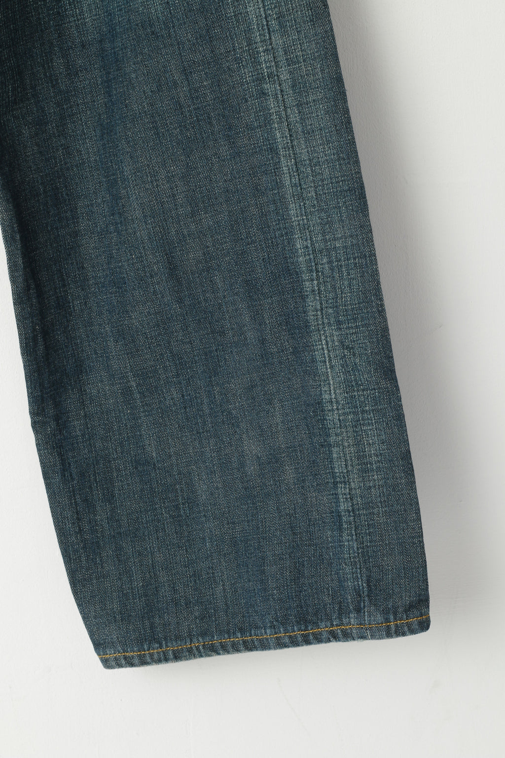 G-STAR RAW Homme W 31 L 36 Pantalon Jeans Coton Vert Bleu Pantalon Droit Denim