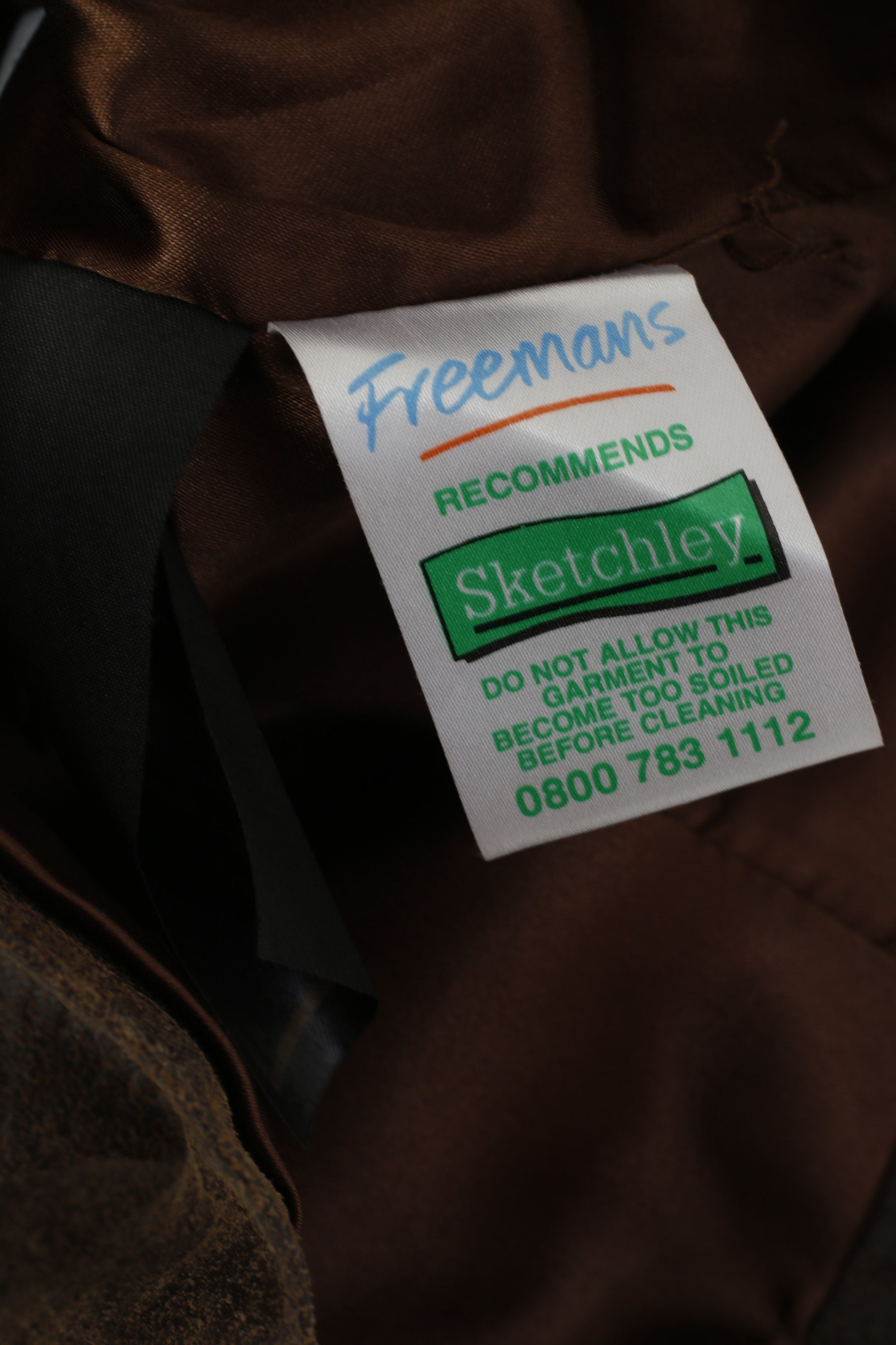 Detail Women 12 38 M Jacket Brown Leather Vintage Single Breasted Blazer