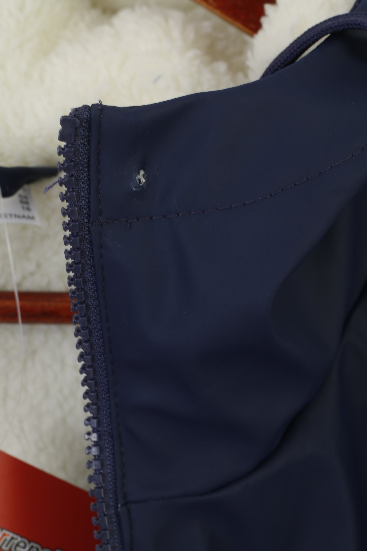 Nouveau Wattrepellent femmes 22 48 XL veste marine extérieur à capuche doublé pull à capuche