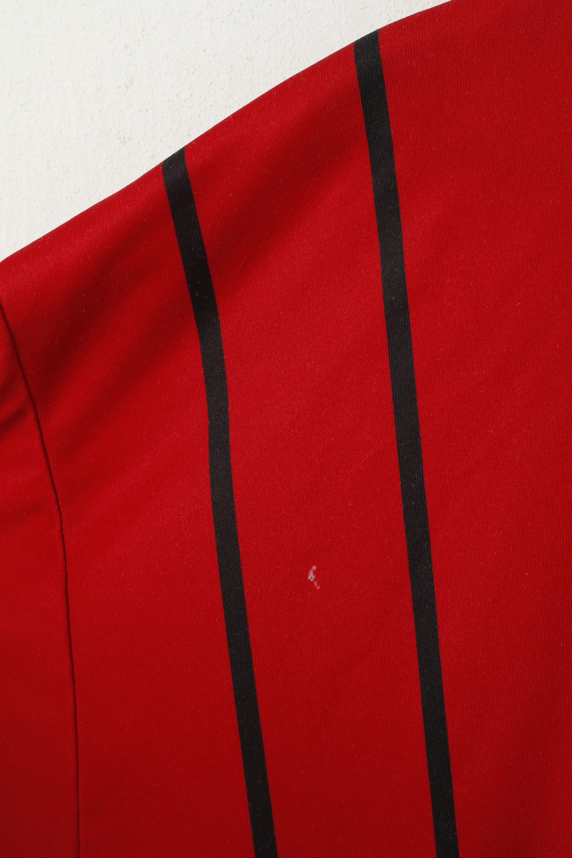 Erima Men XXL Polo Shirt Red Vintage Schiedsrichter Niederrhein E.V. Football Jersey Top