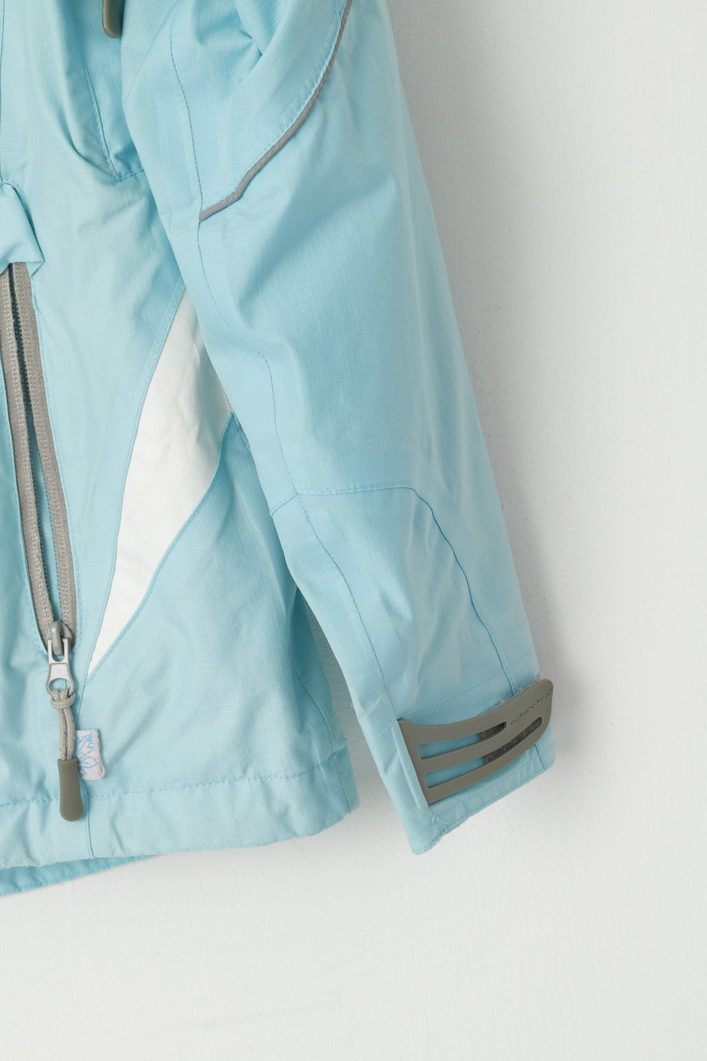 TCM Nature Trail Women 14/16 L Jacket Light Blue Lightweight Nylon Outdoor Top