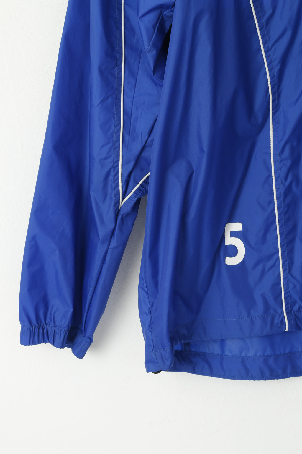 Giacca Umbro Uomo XL Blu Nylon TUIL Tromsdalen Maglia da allenamento antipioggia da calcio