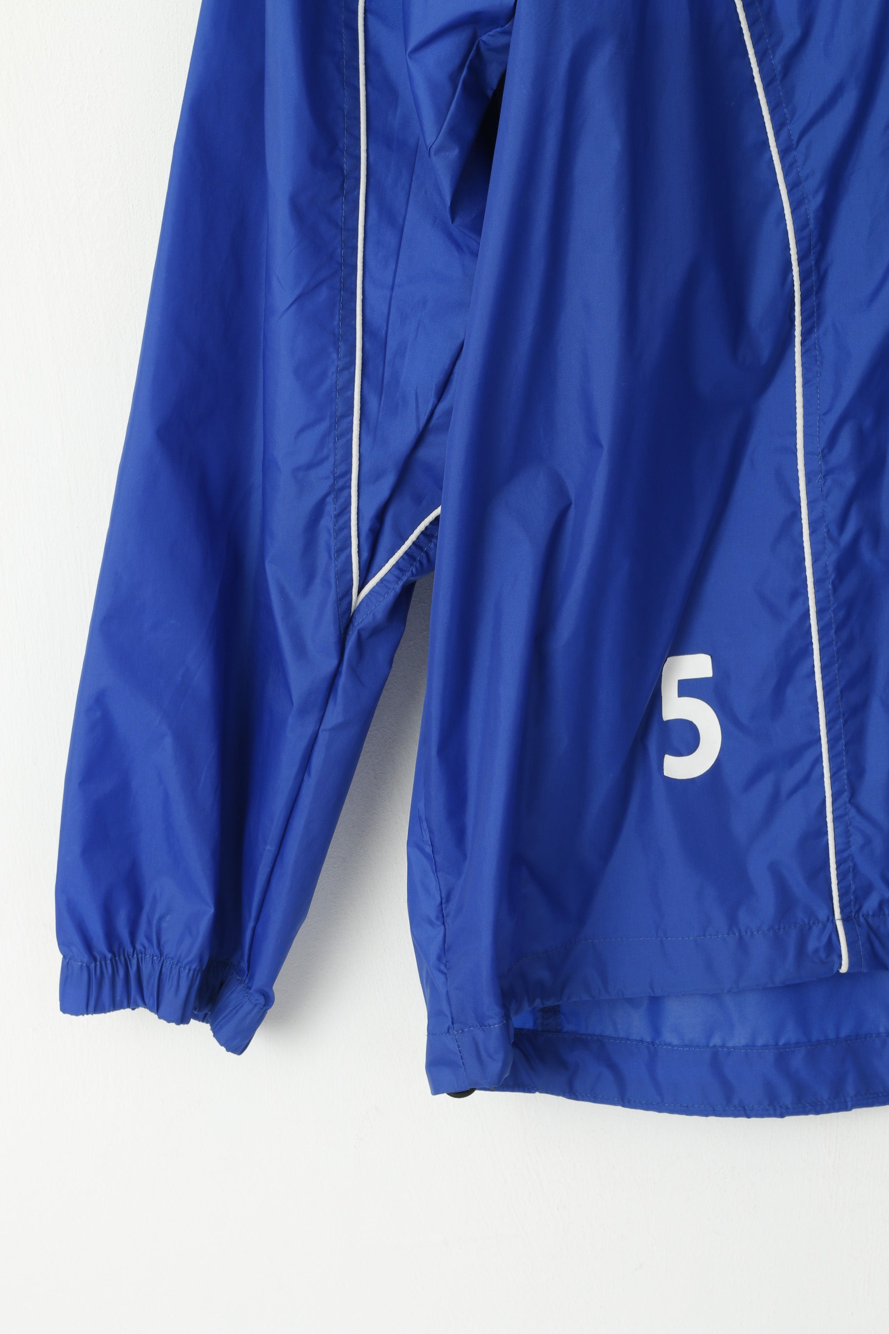 Giacca Umbro Uomo XL Blu Nylon TUIL Tromsdalen Maglia da allenamento antipioggia da calcio