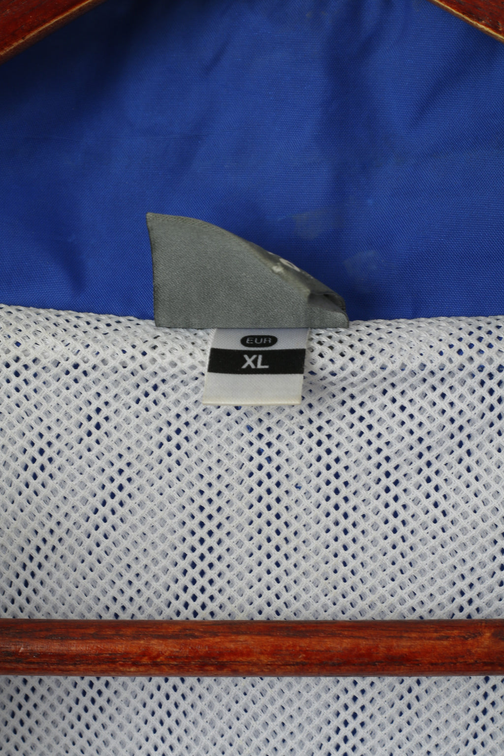 Giacca Umbro Uomo XL Blu Nylon TUIL Tromsdalen Maglia da allenamento antipioggia da calcio