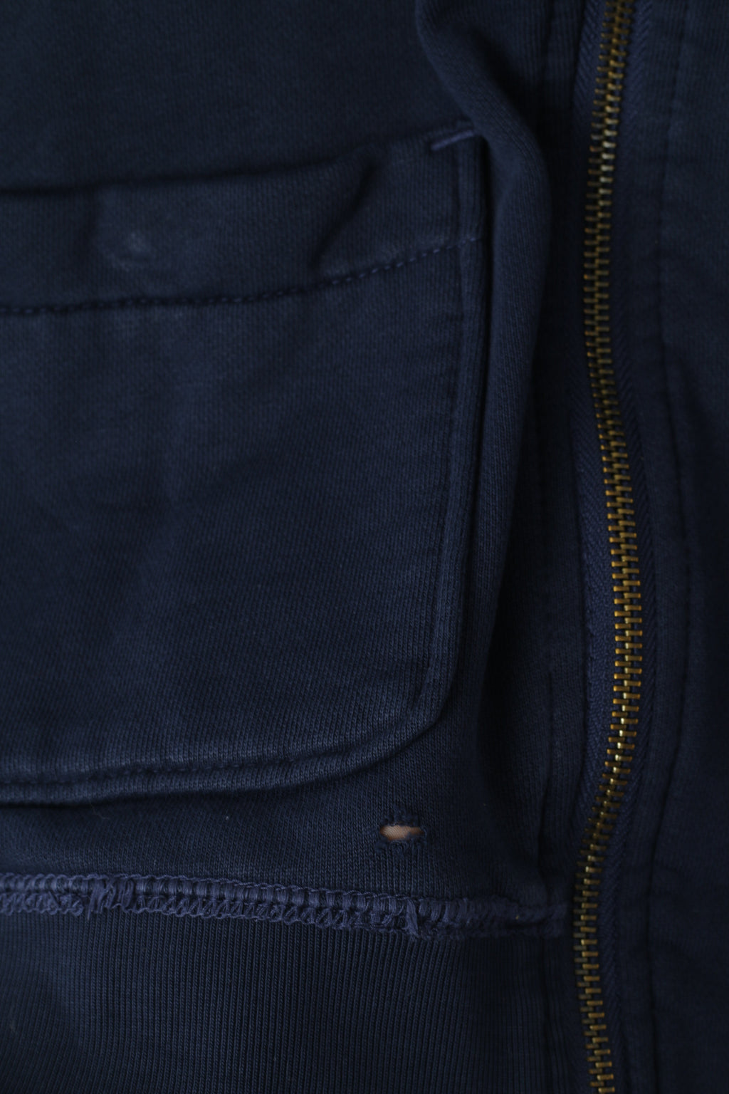 Felpa Raw Correctline di G-Star Men XL (L) Felpa in cotone blu scuro con cerniera intera