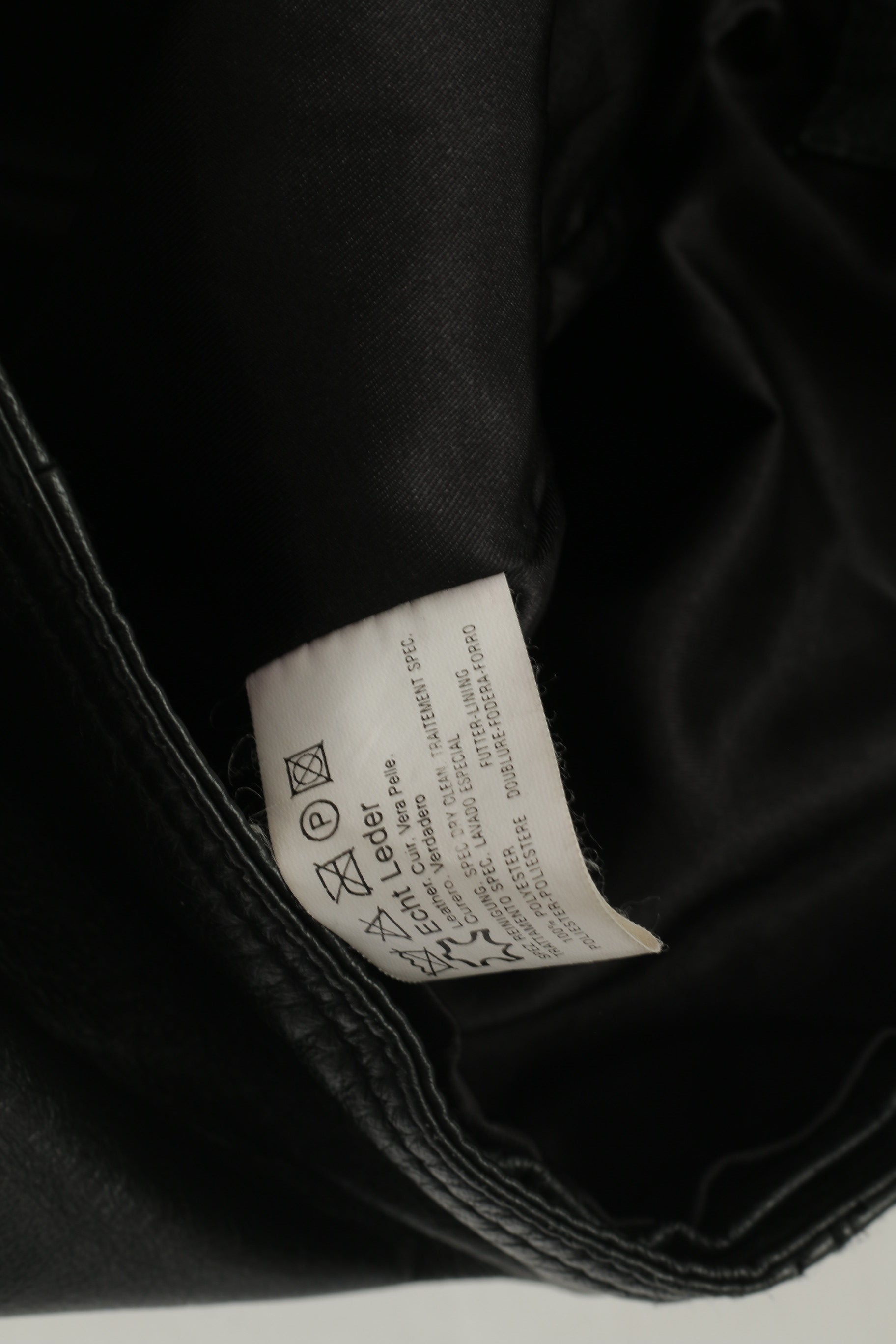 Engbers Men 56 XL Waistcoat Black Soft Leather Casual Wear Pockets Western Vest