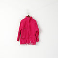 Elho Femme 38 M Veste Vintage Amarante Gore Tex Imperméable '90 Anorak Manteau