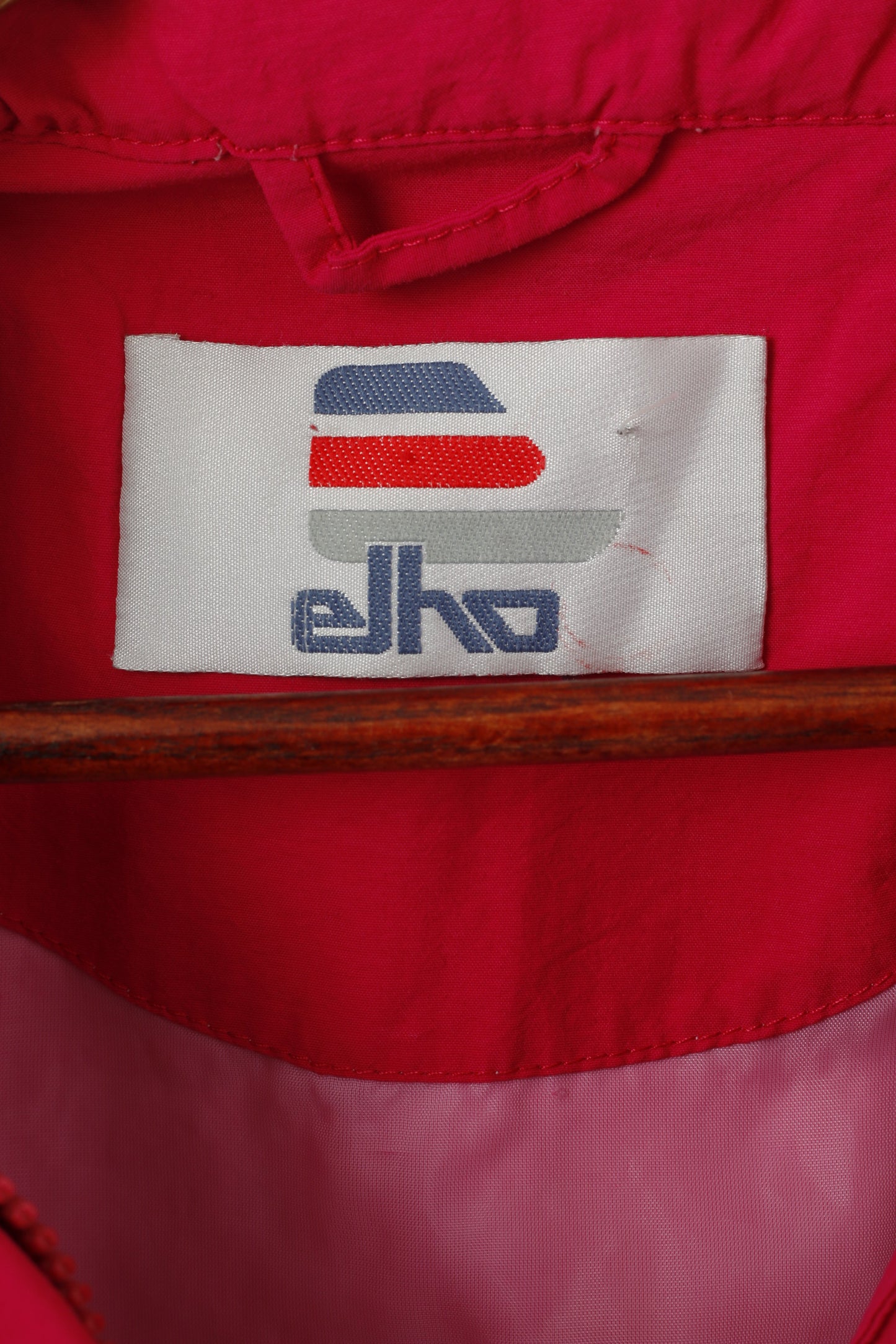 Elho Women 38 M Jacket Vintage Amaranth Gore Tex Waterproof '90 Anorak Coat