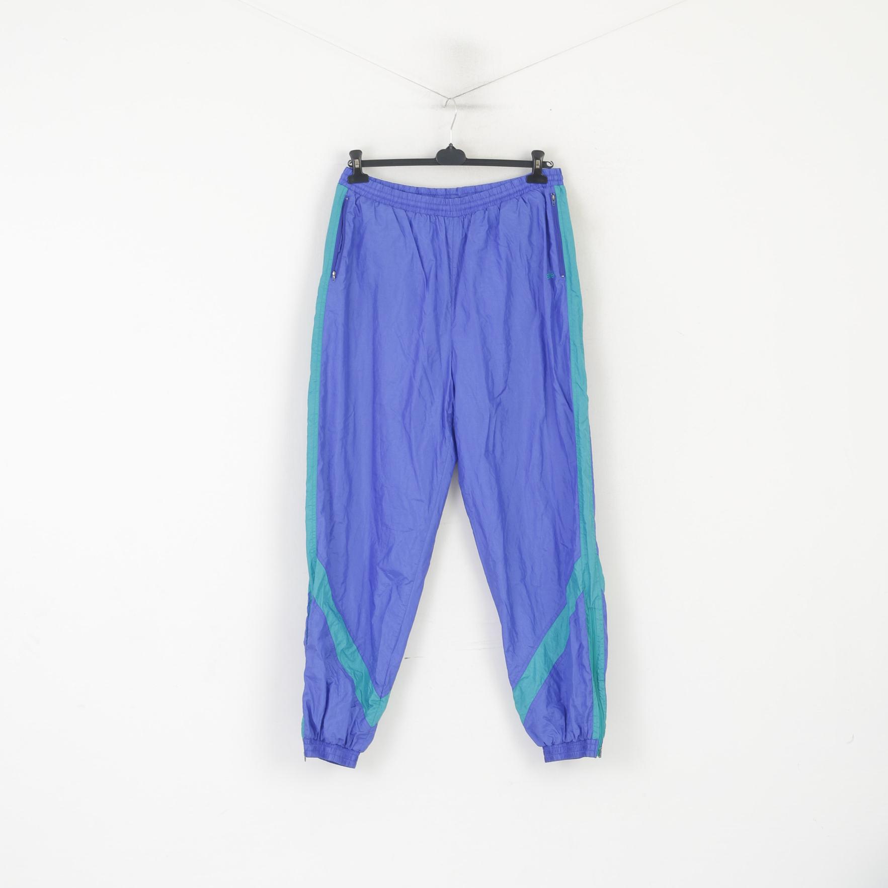 Etirel Pantalon de survêtement XXL pour homme Violet brillant vintage avec cordon de serrage