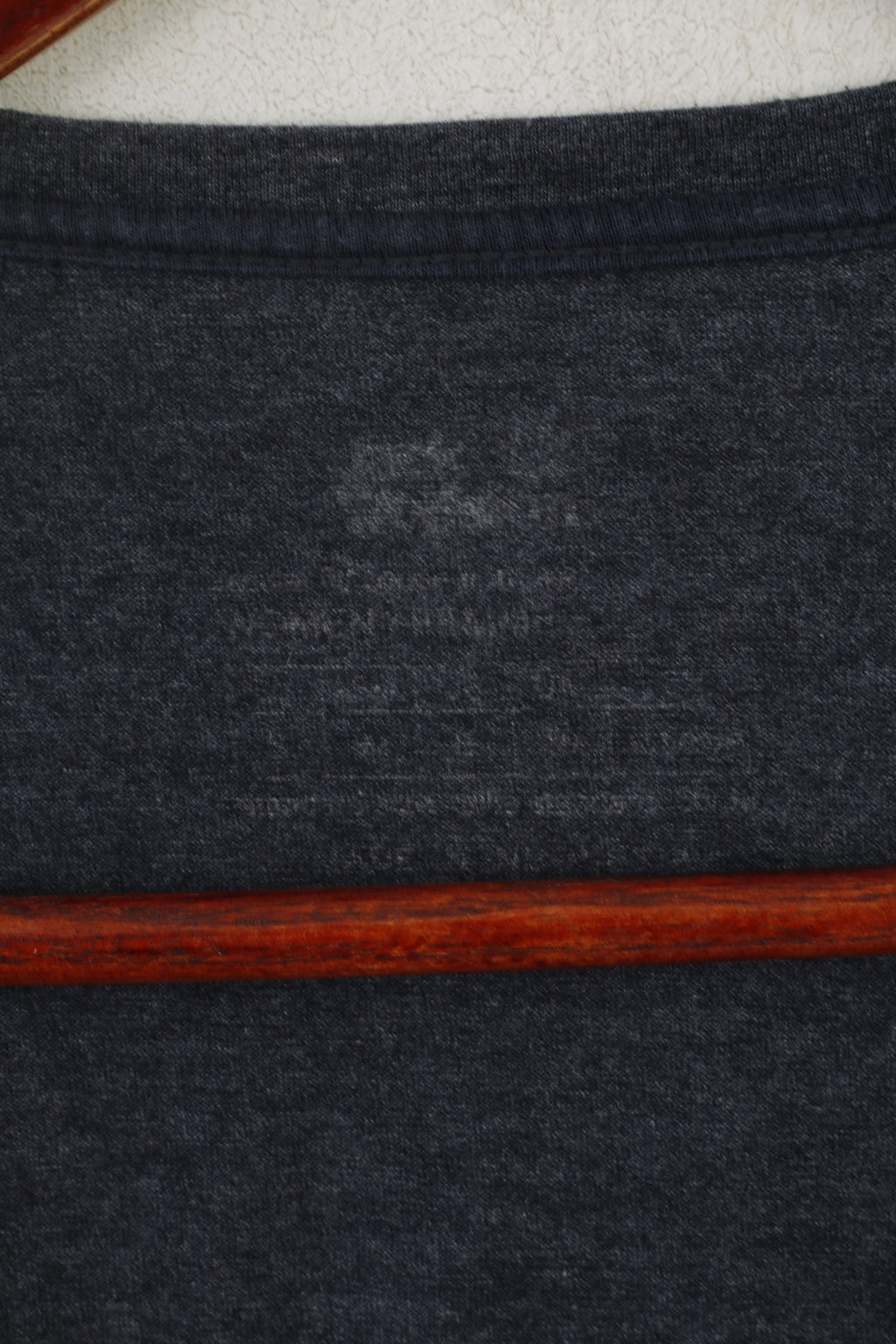 Jack Wolfskin Women S Shirt Navy Cotton Graphic Crew Neck Outdoor Top