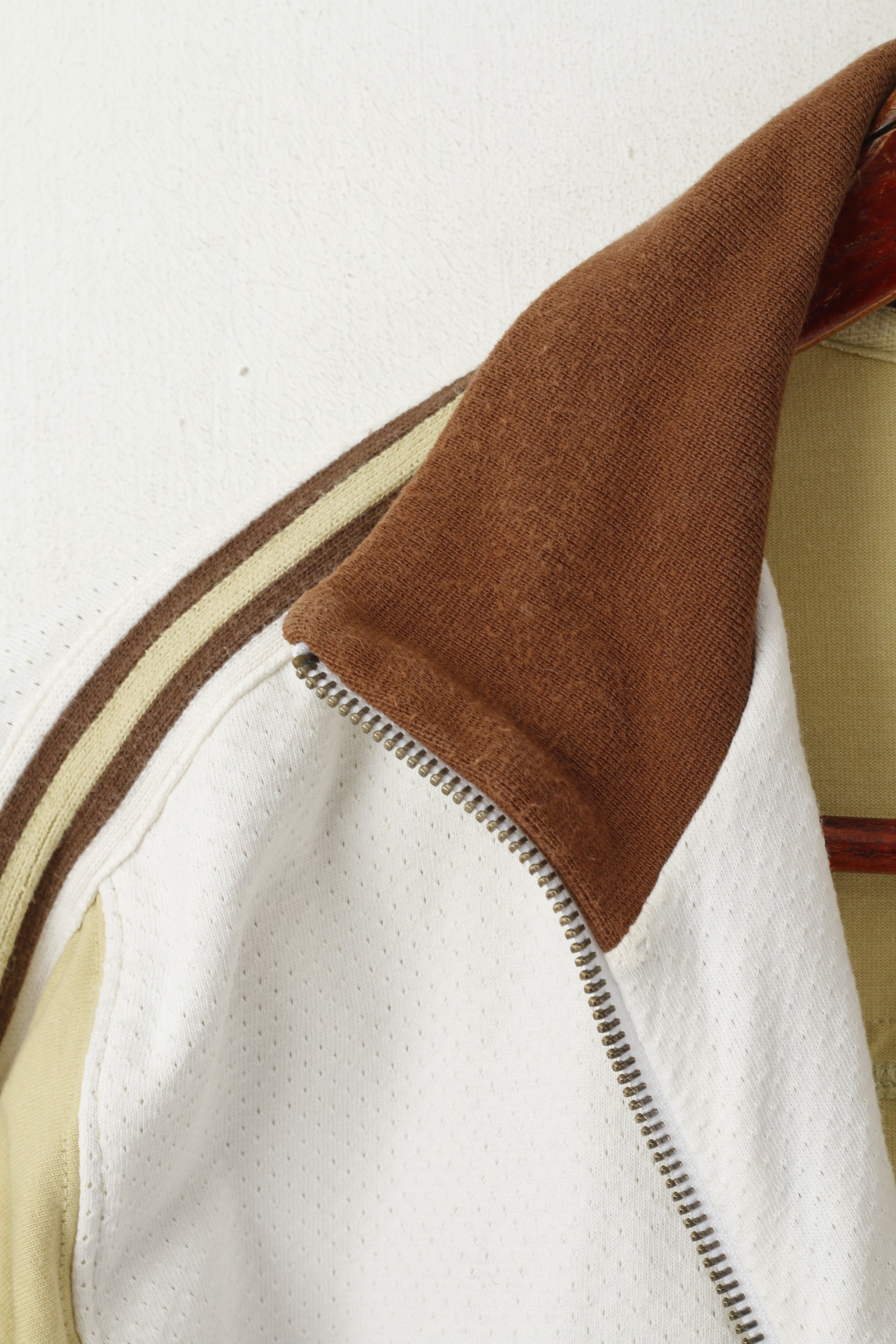 Duck And Cover Men L (S) Sweatshirt Beige Vintage Cotton Rollin Tours Top