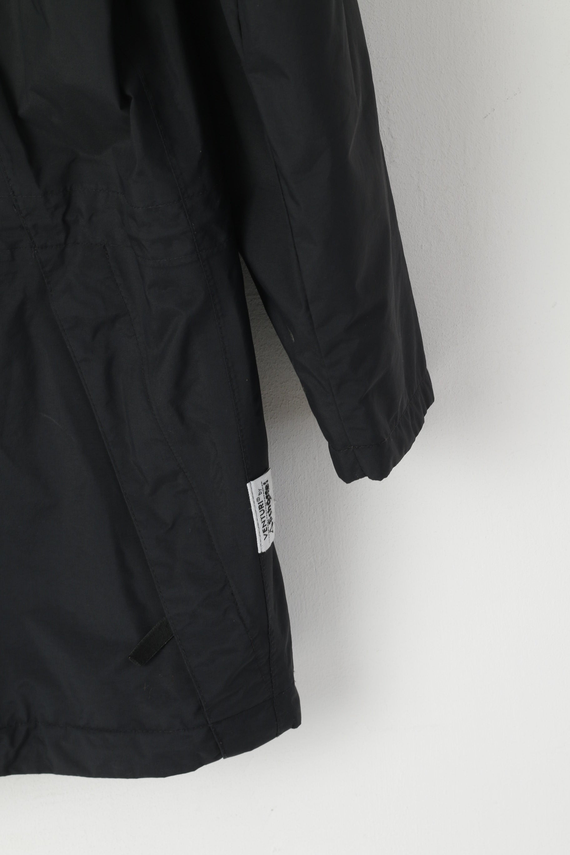 Giacca Schoffel da uomo 42 52 L nera Top in nylon Venturi leggero con cerniera intera per esterni