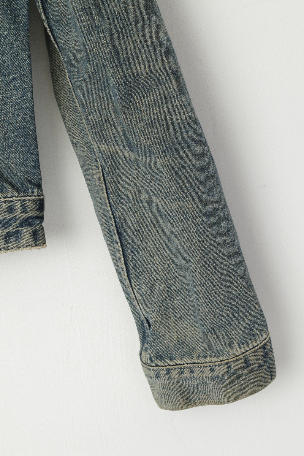 Diesel Donna M (S) Giacca di jeans Blu sbiadito Cotone made in Italy Jeans Top